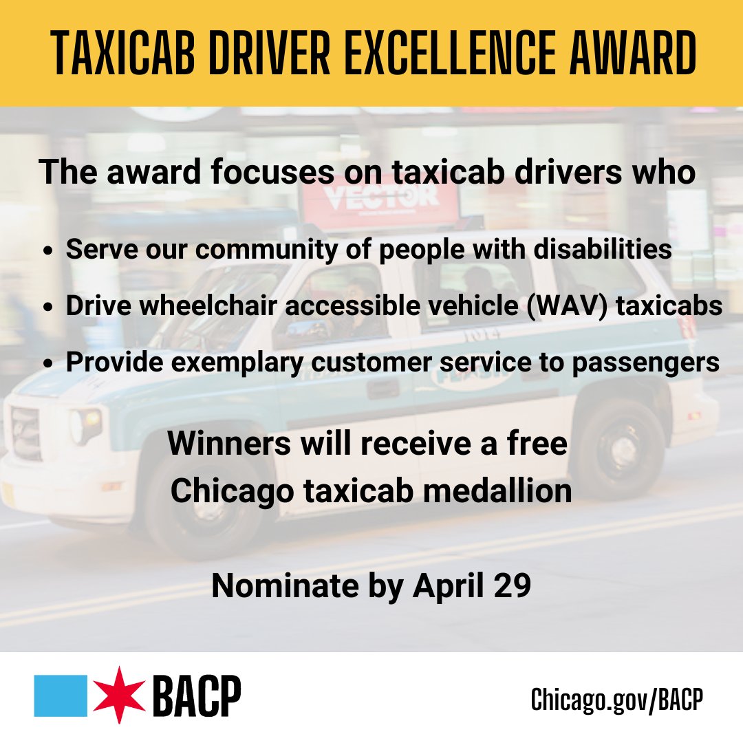 Taxi Driver Award